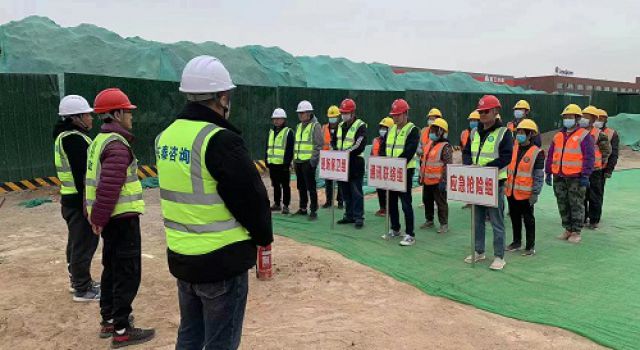 以练备战，未雨绸缪—— 四公司章丘区双泉东路改建工程总监办开展消防应急疏散演练